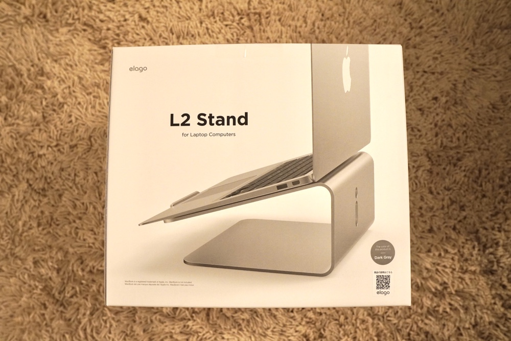 6513円 2021年レディースファッション福袋 elago L4 STAND 各種 Macbook ノートパソコン 対応 99％ ピュアアルミ スタンド ダークグレー