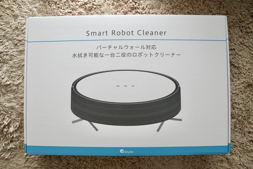 4,980円で買えるスマートロボット掃除機レビュー。+Styleの 